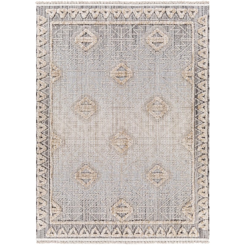 Livabliss Transitional Zaragoza Medallion Area Rug