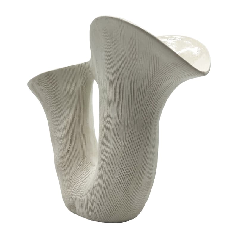 Modern White Ceramic Vase