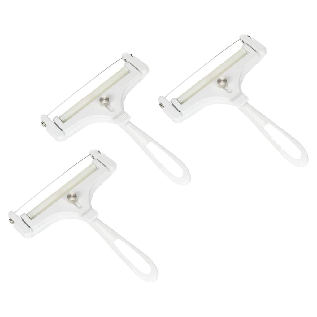 Chef Craft Stainless Steel Wire Adjustable Cheese Slicer - Easily Adjust To Desired Thickness