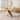 Dining Table, Original Wood Color, Seating 4-6 People, Retractable Table, Cross Metal Base and Stainless Steel Tubing