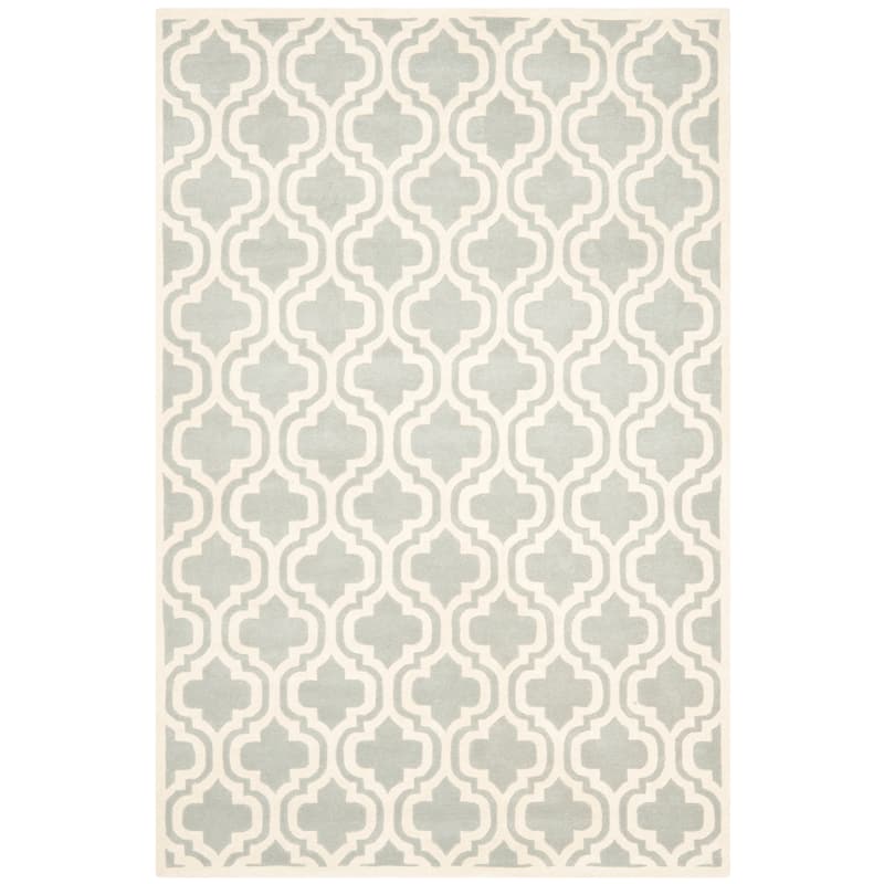 SAFAVIEH Handmade Chatham Sieghilde Modern Moroccan Wool Rug