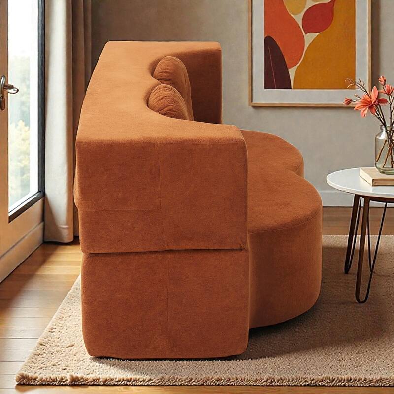 2 in 1 Folding Sofa Bed with Pillow, Twin Sleeper Floor Couch Futon Loveseat, No Assembly Required