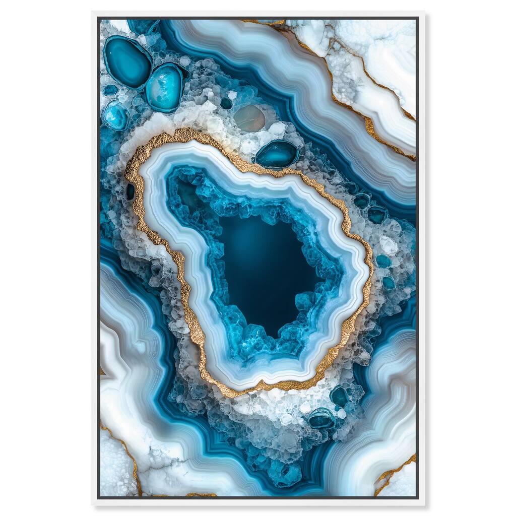 Gilded Geode Eye I Canvas by Art Remedy