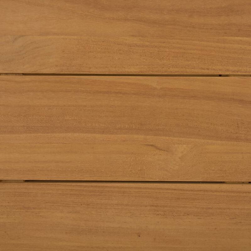 SAFAVIEH Couture Cove Teak Outdoor Coffee Table - 47"W x 32"D x 15"H