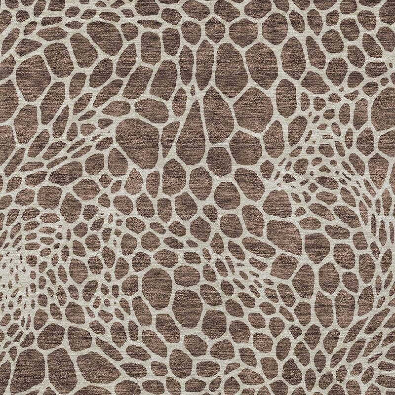 HomeRoots Geometric Transitional Rectangle Outdoor Rug