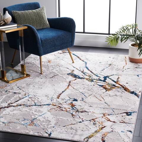 SAFAVIEH Amelia Fietje Modern Abstract Distressed Rug
