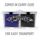 preview thumbnail 5 of 3, Baltimore Ravens NFL Dual Sided Pro Stop & Slide Cornhole Bags