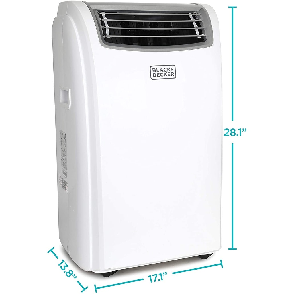 BPACT14HWT Portable Air Conditioner, 14,000 BTU w Heat, White
