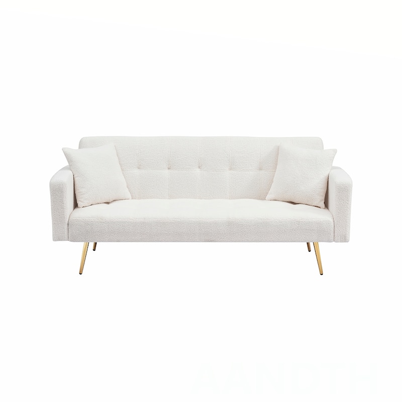 Teddy Sofa Bed With Two Pillows
