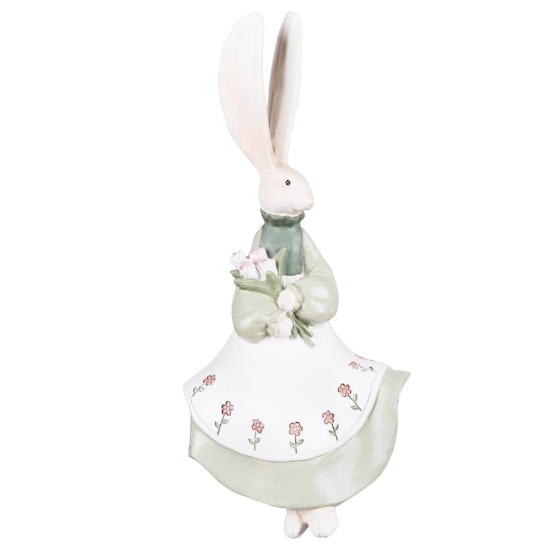 Boy And Girl Bunny Figurine A/2