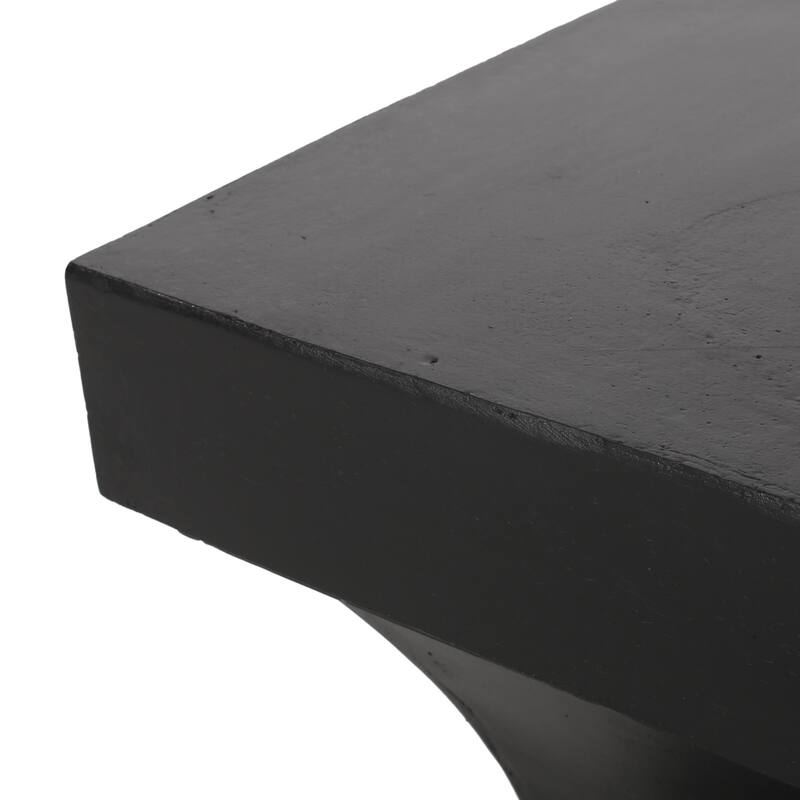 Athena Modern Lightweight Concrete Side Table