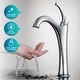 preview thumbnail 31 of 33, Kraus Glass Vessel Sink, Bathroom Faucet, Pop Up Drain, Mounting Ring