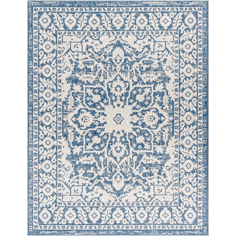 Livabliss Eagean Traditional Indoor/Outdoor Area Rug