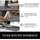 preview thumbnail 81 of 107, A1 Home Collections Polypropylene Rubber Door Mat All Weather Inside Outside Door Mat