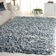 preview thumbnail 78 of 175, SAFAVIEH Handmade Rio Shag Chihoko 3.5-inch Extra Thick Decorative Rug 5' x 8' - Light Grey - Rectangle