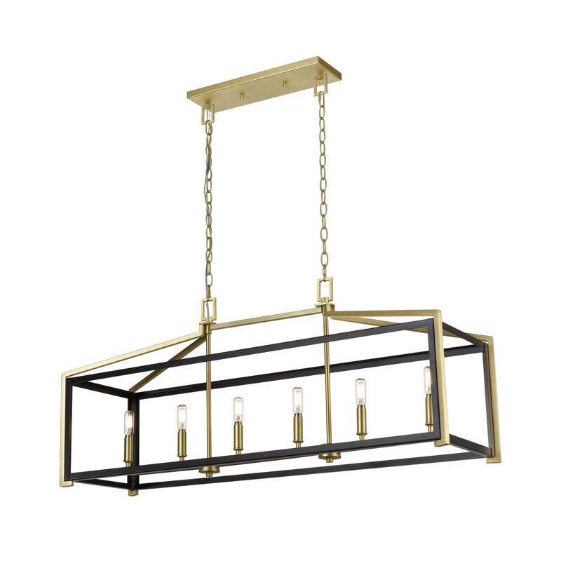 Innovations Lighting 376-6I-18-42 Wiscoy Linear Wiscoy 6 Light 42"