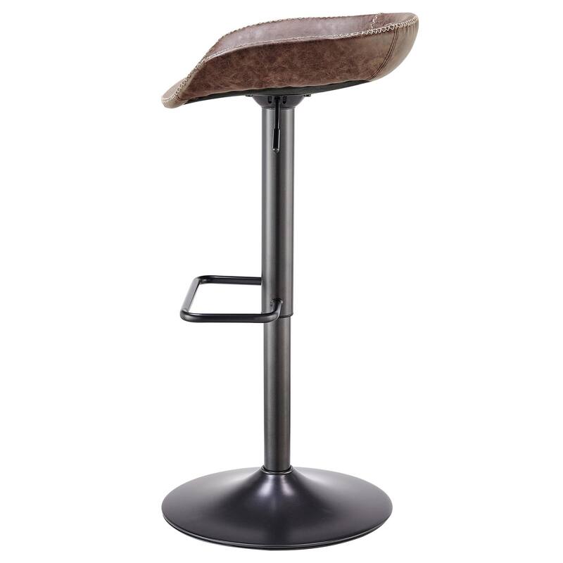 NPD Furniture Rogue Faux Leather Gaslift Bar Stool