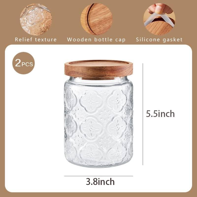 Vintage Glass Storage Jars for Kitchen and Pantry Bed Bath & Beyond