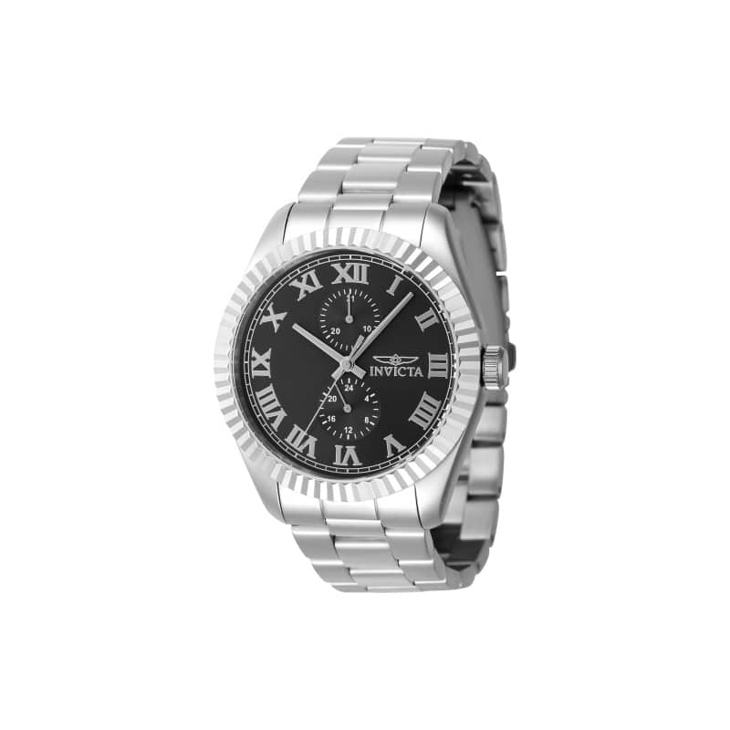 Invicta Men's 47420 Specialty Quartz Multifunction Black Dial Watch