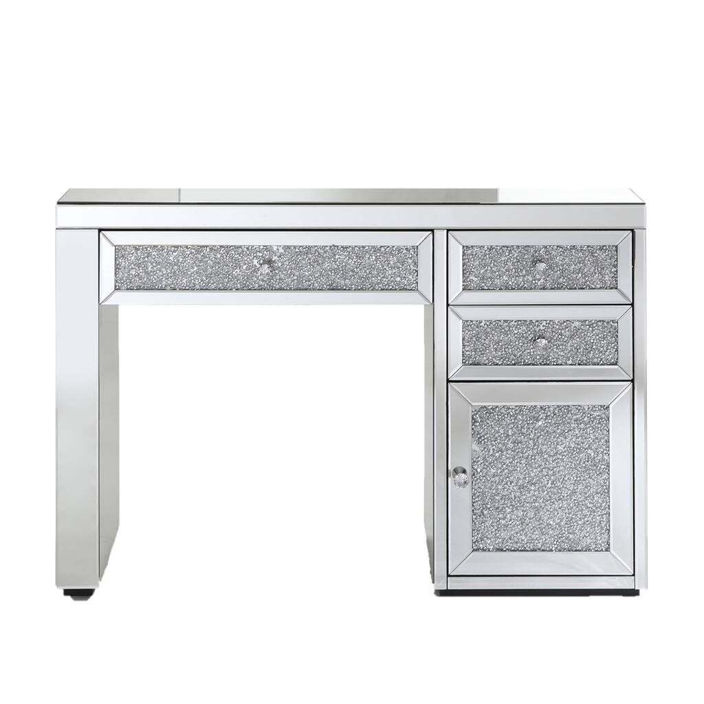 Decor Silver Makeup Vanity