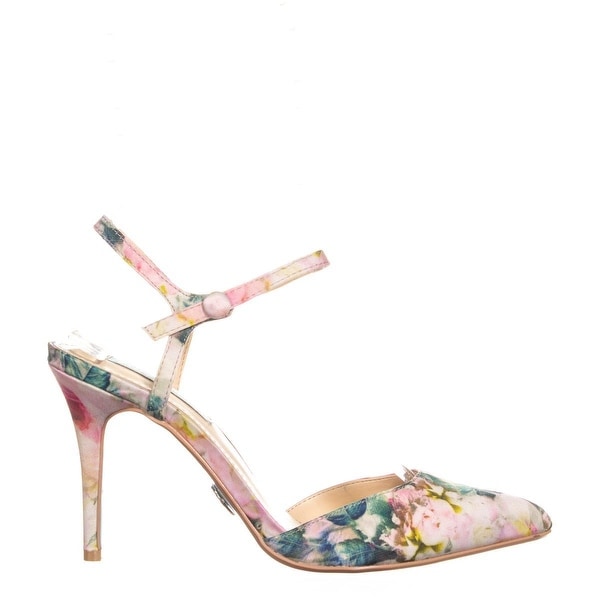 betsey johnson floral shoes