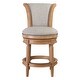 Copper Grove Rijssen 26in. Counter-Height Wood Swivel Stool - Bed Bath & Beyond - 29586996