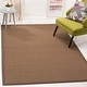 preview thumbnail 12 of 62, SAFAVIEH Natural Fiber Edle Border Sisal Rug 3' x 5' - Brown