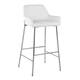 Option White Faux Leather
