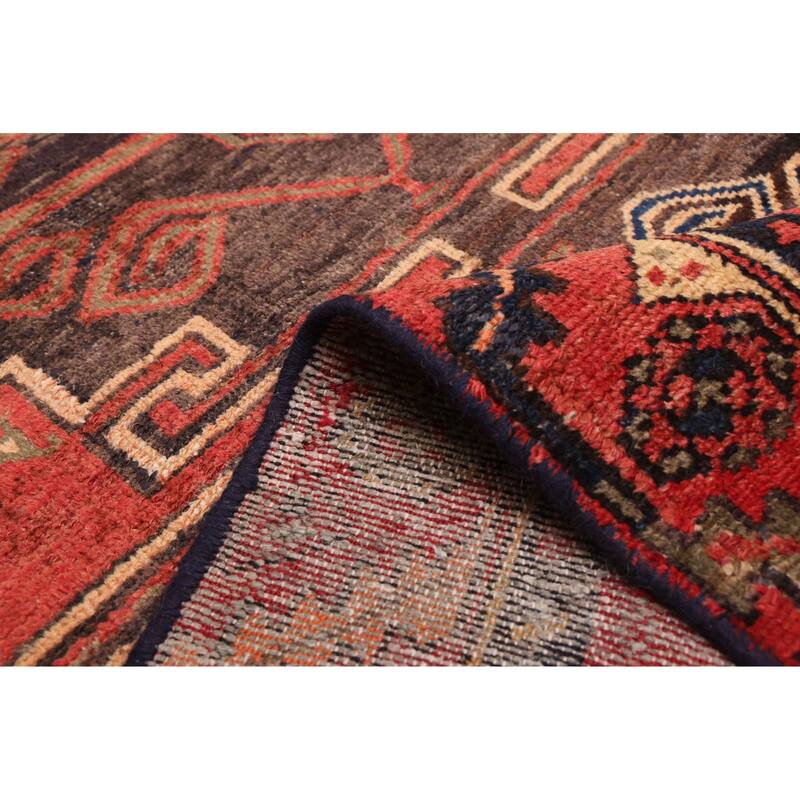 ECARPETGALLERY Hand-knotted Melis Red Wool Rug - 3'10 x 6'1