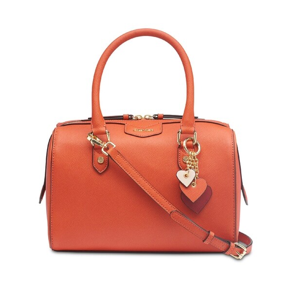 orange calvin klein bag