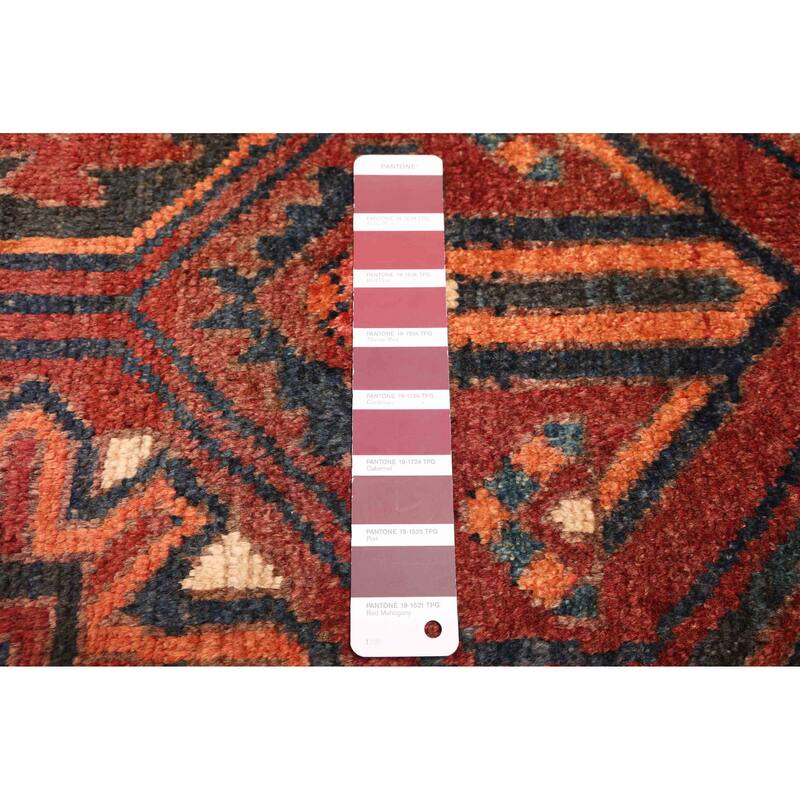 ECARPETGALLERY Hand-knotted Konya Anatolian Dark Red Wool Rug - 5'1 x 6'0