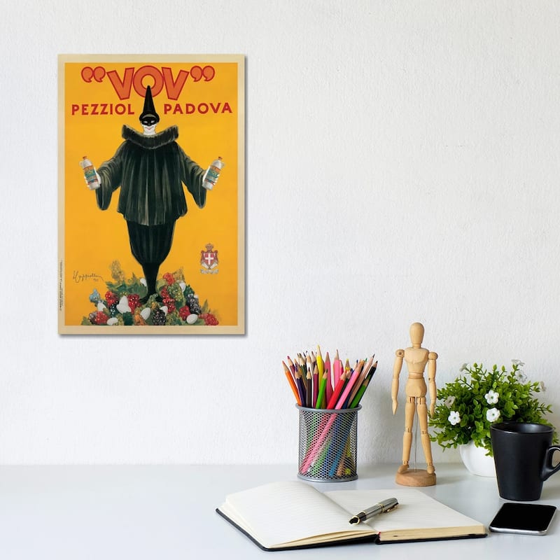 iCanvas "Vov, 1922" by Leonetto Cappiello Canvas Print - 12x8x0.75