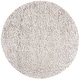 preview thumbnail 36 of 36, SAFAVIEH Handmade Berber Shag Bibeta Wool Rug 6' Round - Ivory/Brown - Round