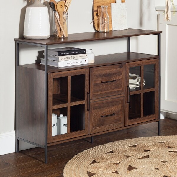 Carbon Loft 48-inch Industrial 3-Door Buffet. Opens flyout.