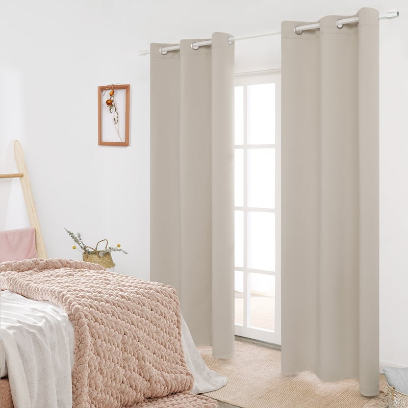 Deconovo 108 120 Length Grommet Curtain (1 Panel)
