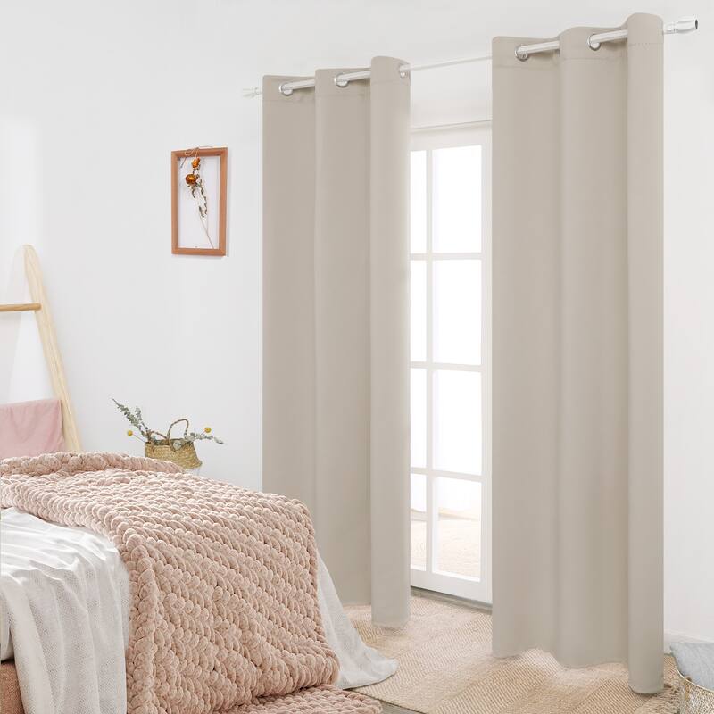 Deconovo Insulated 42 Width Curtain Panel Pair (2 Panel)