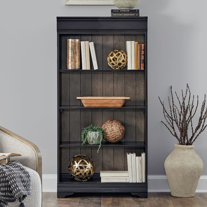 Liberty Furniture Meritage Home Office Bookcases - Size Options - Width 30" x Depth 13" x Height 60"