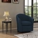 preview thumbnail 5 of 92, Modern Upholstered Swivel Barrel Chair Living Room Accent Chair