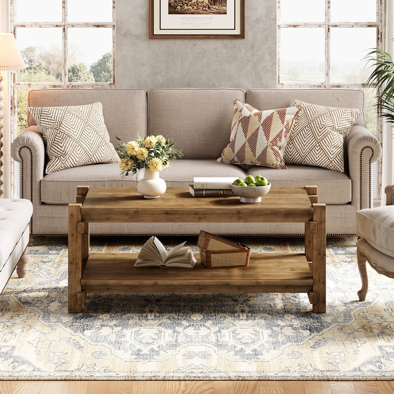 Solid Wood Coffee Table