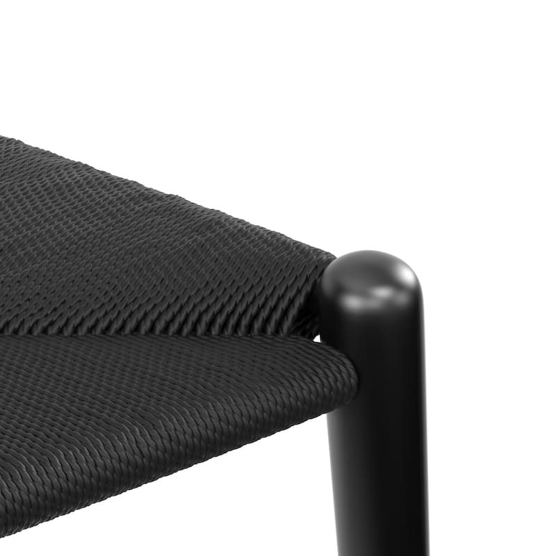 Troy Papercord Dining Chair Black Frame