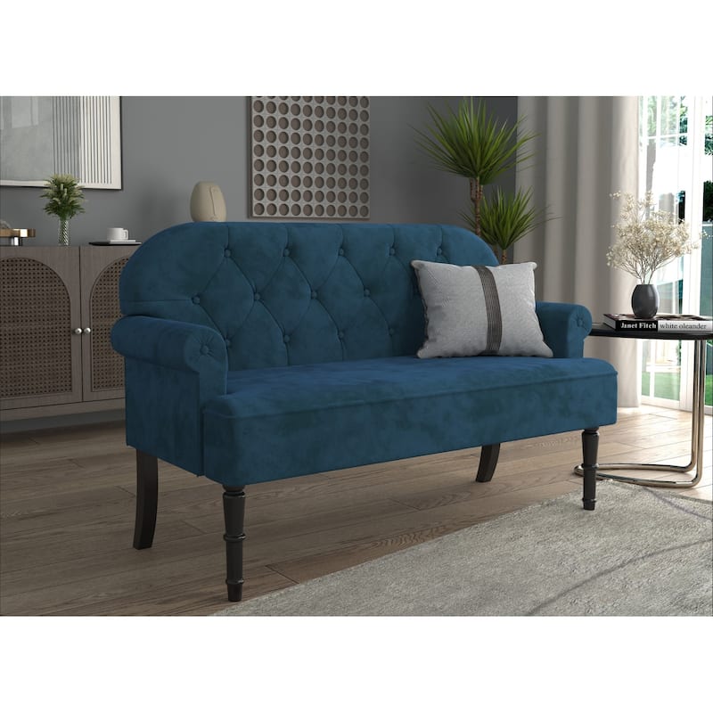 Margherita Rolled Arm Settee