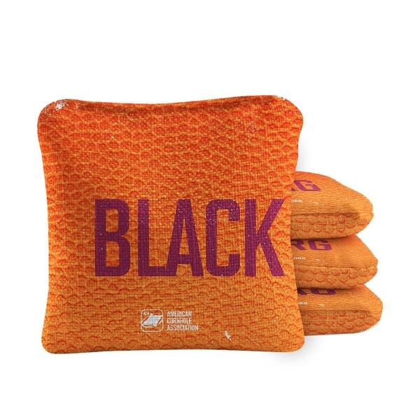 slide 2 of 4, Blacksburg Orange Dual Sided Cornhole Bags