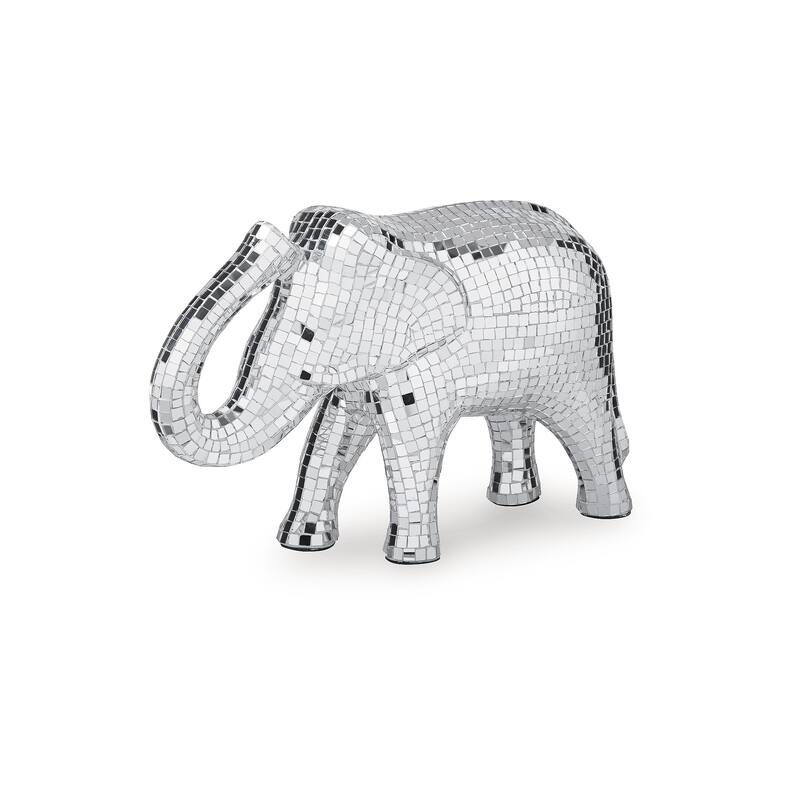 Signature Design by Ashley Hallmont Silver Sculpture - 18.25" W x 6.88" D x 12.5" H