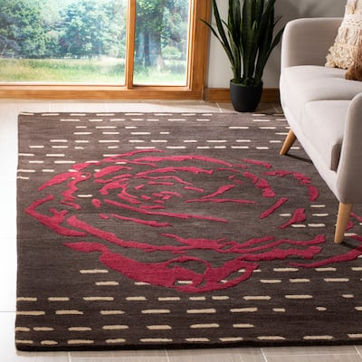 SAFAVIEH Handmade Wyndham Tyra Modern Wool Rug