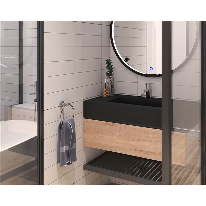 Audrey 36" - 72" Solid Surface Bathroom Vanity Top