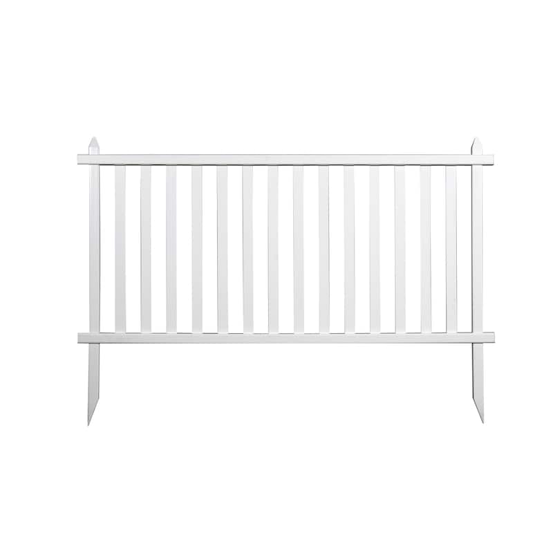 Garden Fence Outdoor Fence Panel Decorative Vinyl Picket Fence