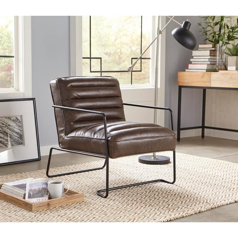 Simple Living Homer Chair - Dark Brown