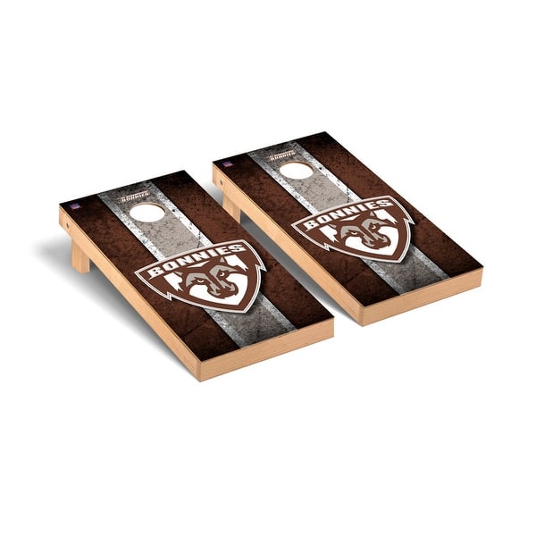 slide 2 of 5, St. Bonaventure SBU Bonnies Vintage Cornhole Board Set