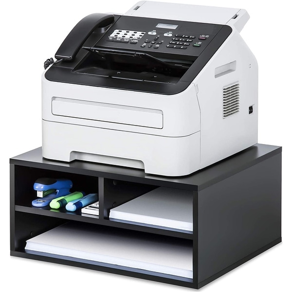 Monitor Printer Stand Computer Riser with Storage,Workspace Desk Organizers for Home Office. Opens flyout.