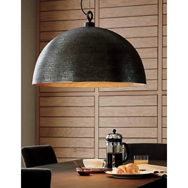 Hammered Metal Dome Pendant Light Light Fixture Ceiling Lights